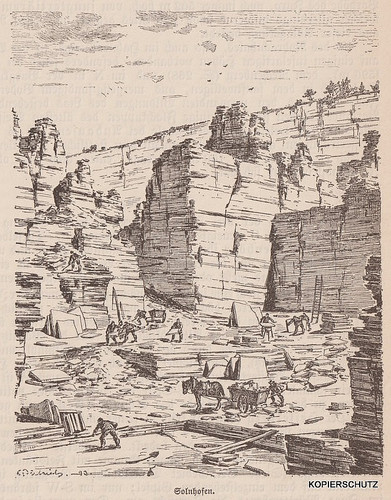 Solnhofen bayern plattenkalk - solnhofen/bayern;,